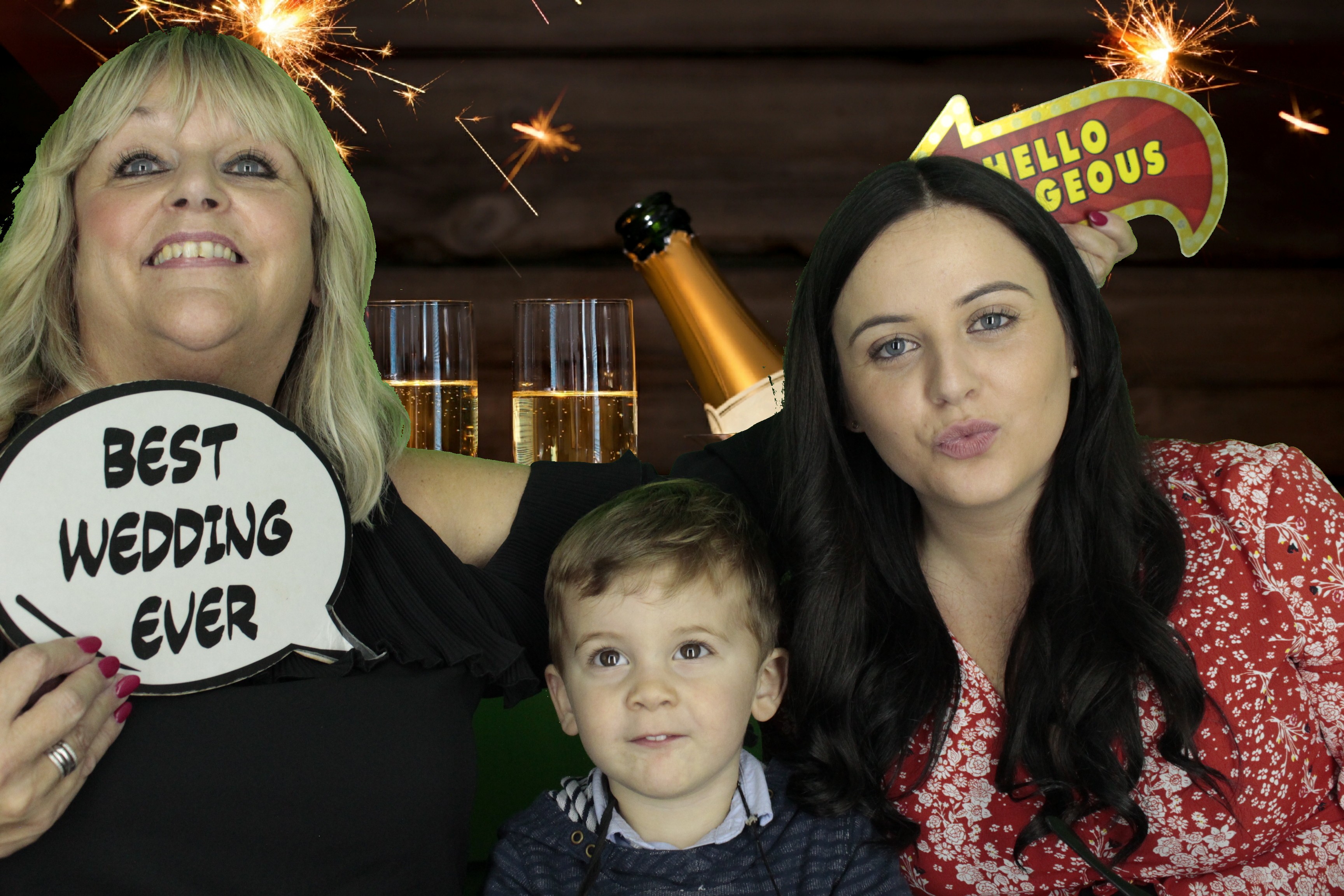 Hazel & Luke's Wedding | View more photos from the event at gallery.myphotoboothexperience.co.uk/u/MyPhotoBoothExperienceLtd/Hazel-Lukes-Wedding